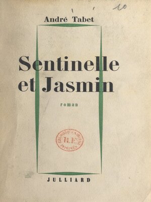 cover image of Sentinelle et Jasmin
